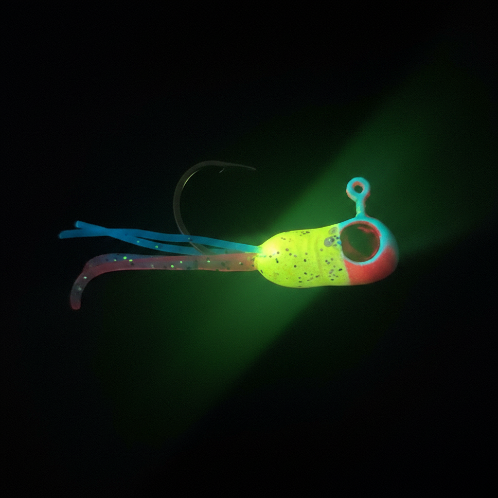Cotton Candy Glow Jig - Glow Effect