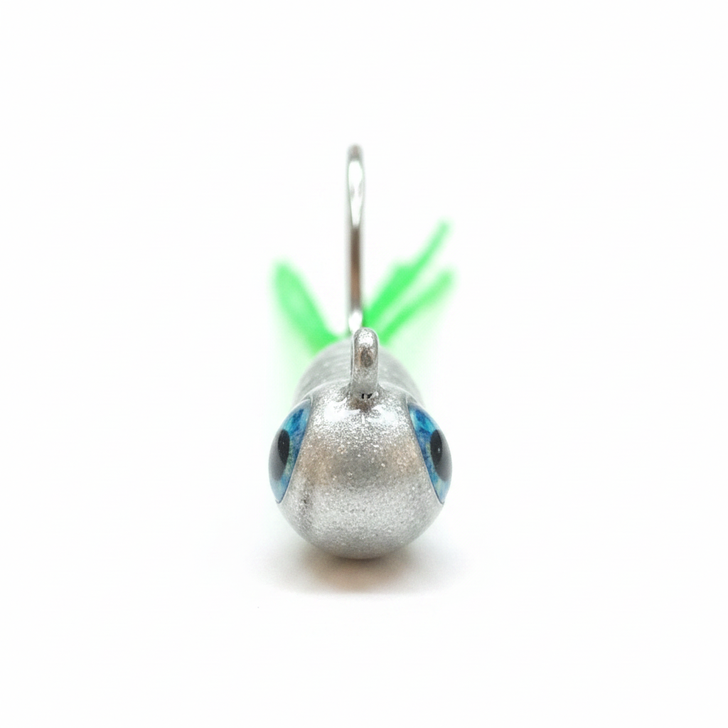 Silver Green Jig - Macro